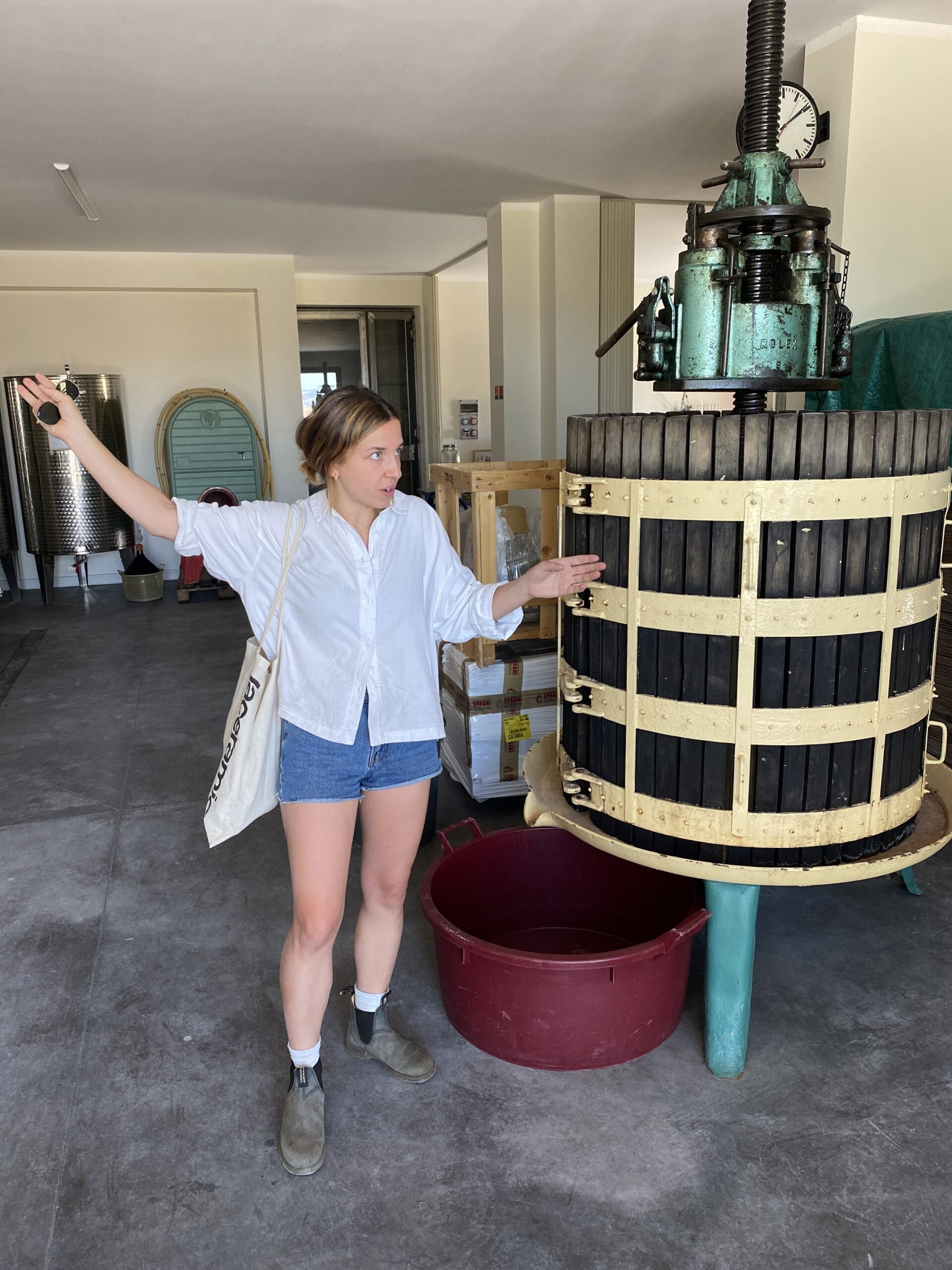 Etna traditional winemaking